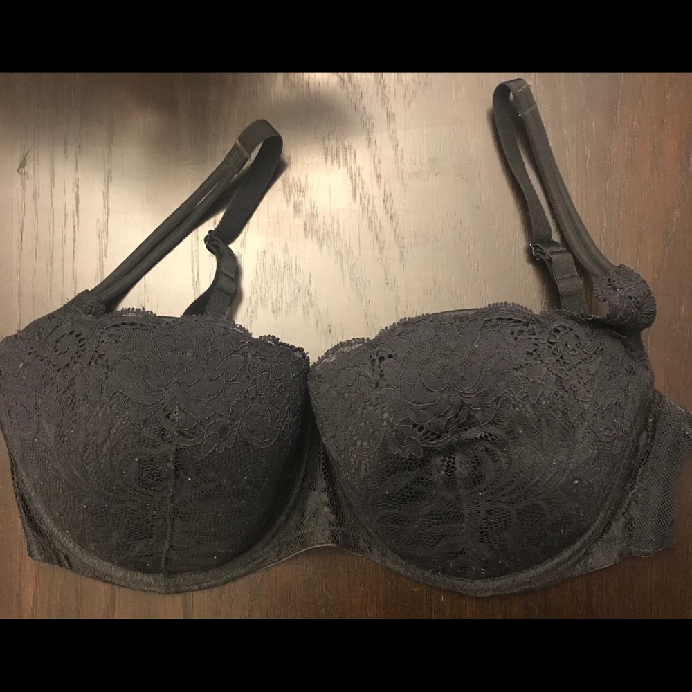 Victoria Secret 36D Black Lace Bra